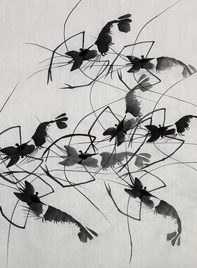 花鸟画纯手绘竹子竹报平安