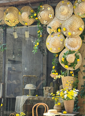 店铺装饰花束小雏菊仿真花室内布置假花拍照摄影道具居家布置花束