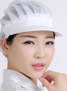 工作帽酒店餐厅厨房食堂男白蘑菇