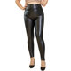 Plus size leather pants for women fat mm200Jin Jin is equal to 0.5kg plus velvet leggings
