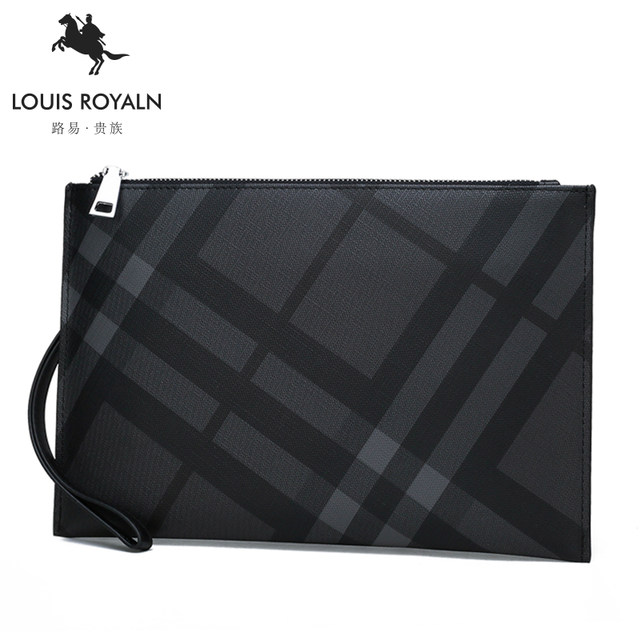 Louis Noble Clutch Casual Envelope Trendy Plaid