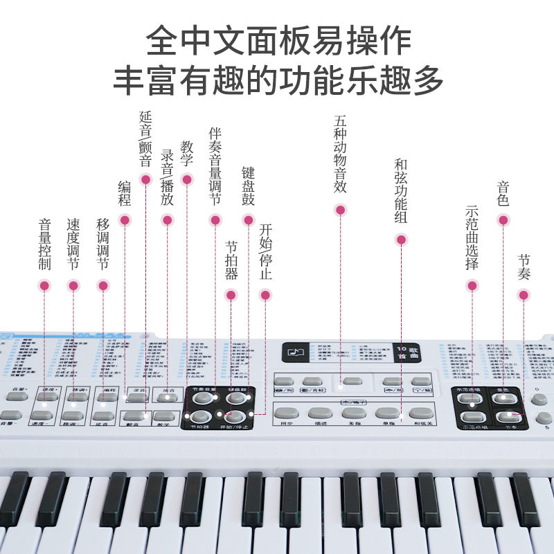 费雪儿童初学家用钢琴玩具可电子琴 北京懿泰扬达母婴电子琴玩具/儿童电子琴