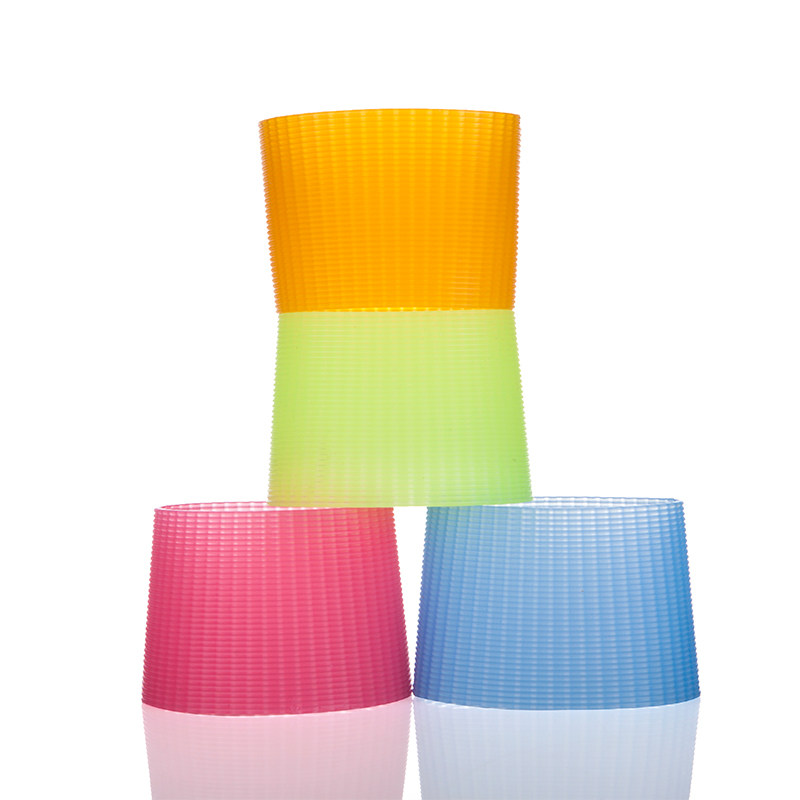 锥形硅胶杯套加厚玻璃水杯防滑套耐热防烫隔热套咖啡杯茶杯保护套,淘宝优惠券,粉丝福利购,淘宝优惠卷