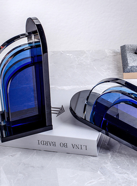 几何欧式风别墅样板间水晶装饰品