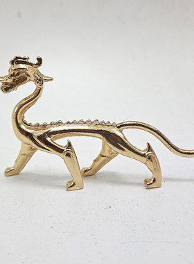 金属小动物蝴蝶蚂蚁龙装饰品摆件