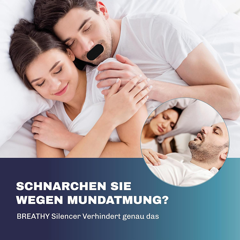 闭口胶带止鼾贴成人睡觉防张口矫正呼吸贴Sleep Patch MOUTH TAPE - 图0