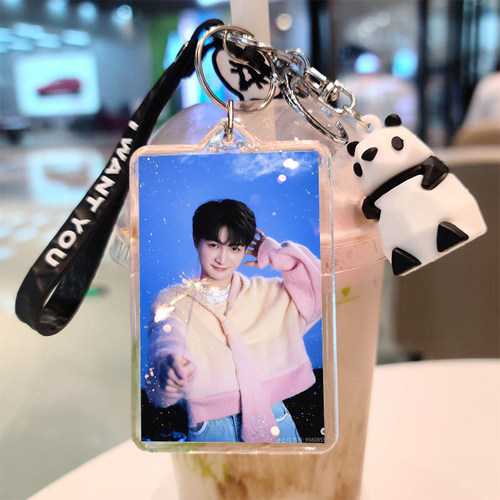 卡布叻周深周边钥匙扣挂件定制亚克力公仔书包挂饰应援女生日礼物 - 图1