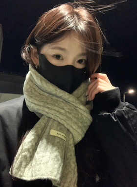 围巾女款2026新款冬季学生高级感