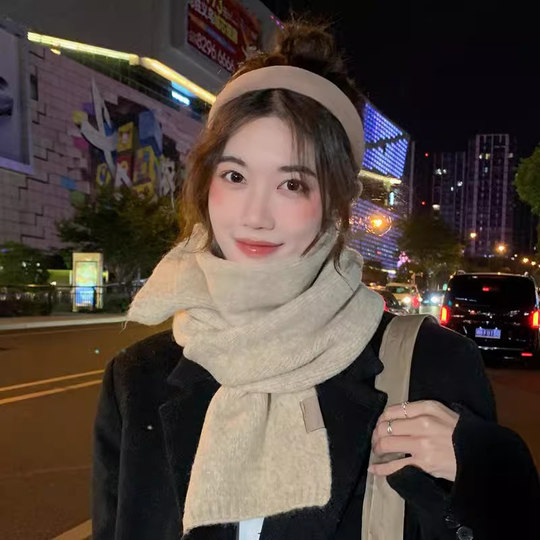 Damenschal 2025 neuer Winterstudent High-End-Sinn