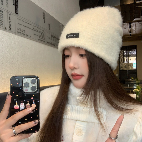 Gray Hat Women's 2025 New Style Baotou Hat Student