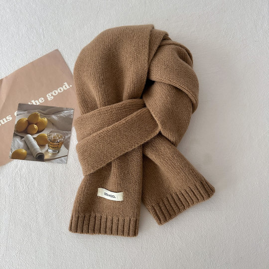 Women's scarf 2025 new winter student high-end sense