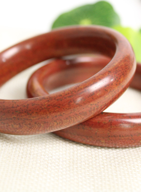 正品天然泗滨砭石手镯泗水玄黄