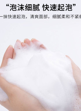 宝芝堂氨基酸净颜洗面奶男生女士学生清洁毛孔污垢残妆洁面祛痘