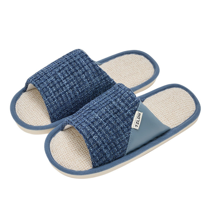 亚麻拖鞋男款2026室内家居四季通用吸汗防滑静音地板棉麻布拖鞋女,淘宝优惠券,粉丝福利购,淘宝优惠卷