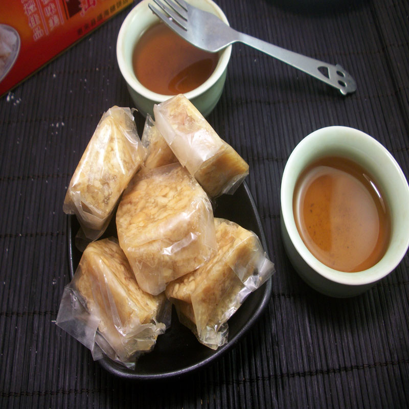 潮汕特产传统美食仁香糖惠来靖海豆辑手工糕点豆贡花生糖茶点小吃 - 图2