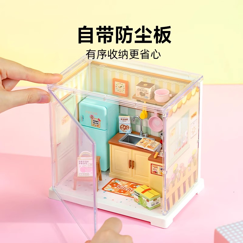 rolife若来mini超级世界diy娃屋拼装玩具模型盲盒道具儿童礼物女 - 图3