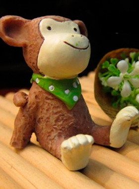 花园装饰庭院摆件户外办公室桌面车内幼儿园仿真动物可爱治愈解压