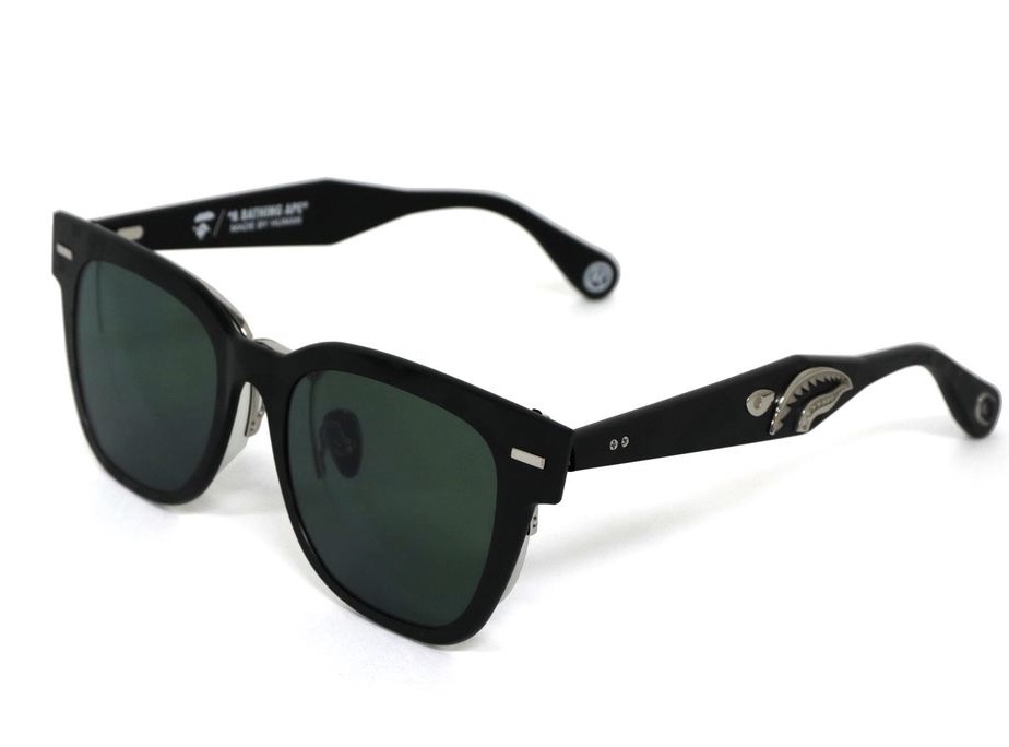 BAPE 猿人鲨鱼折叠两用太阳镜 啦啦日本代购 SHARK SUNGLASSES - 图2