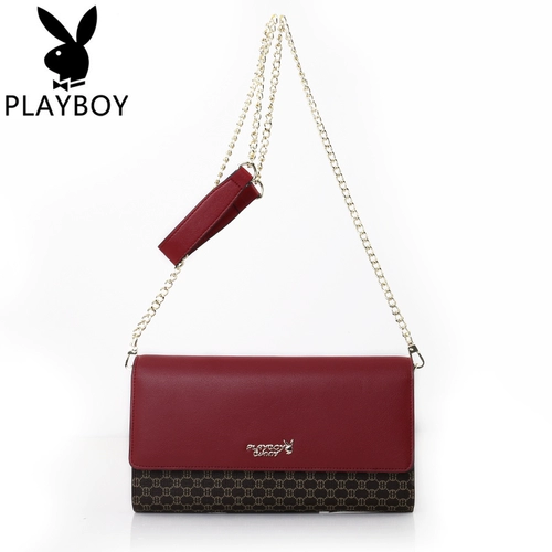 Playboy, модная универсальная цепь, сумка через плечо, кожаная сумка на одно плечо