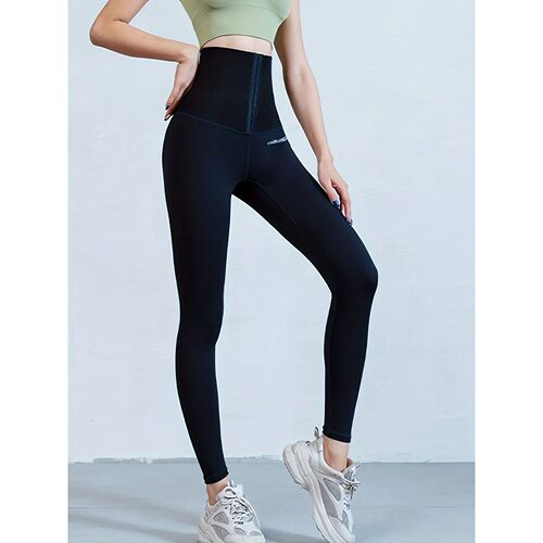 Breasted Yoga Pants WOMEN'S Abdominal Compression Fitness We - 图2