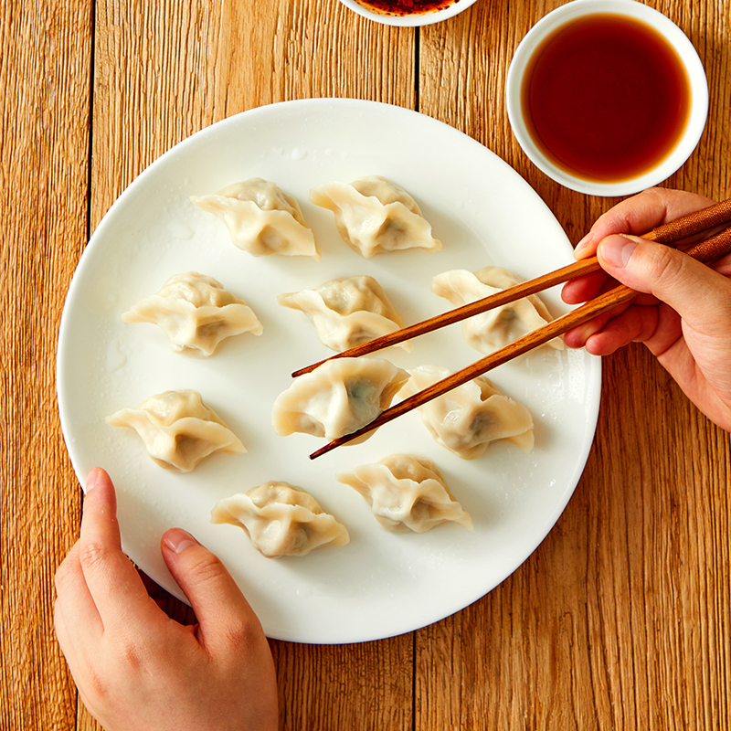 思念 手打天下菌菇三鲜水饺2160g 热品库 性价比省钱购