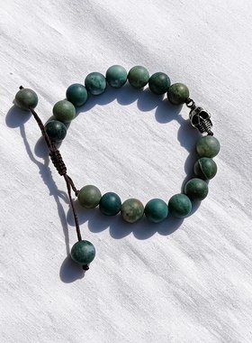 青岛外贸流行饰品欧美原单正品个性小众设计感天然石朋克精品手链