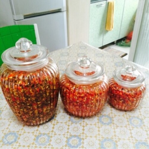 咸菜酸菜玻璃坛子密封罐储物罐腌菜缸泡菜坛子厨房收纳瓶奶粉罐子 - 图1