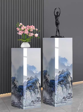 新中式岩板花架，雅致承繁花