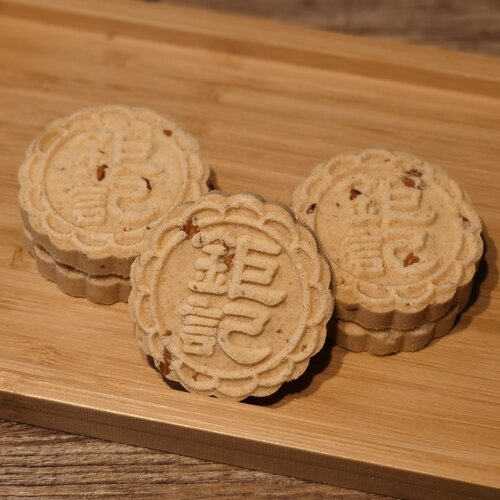 澳门特产钜记饼家手信 金装粒粒杏仁饼 澳门糕点进口零食礼盒送礼 - 图1