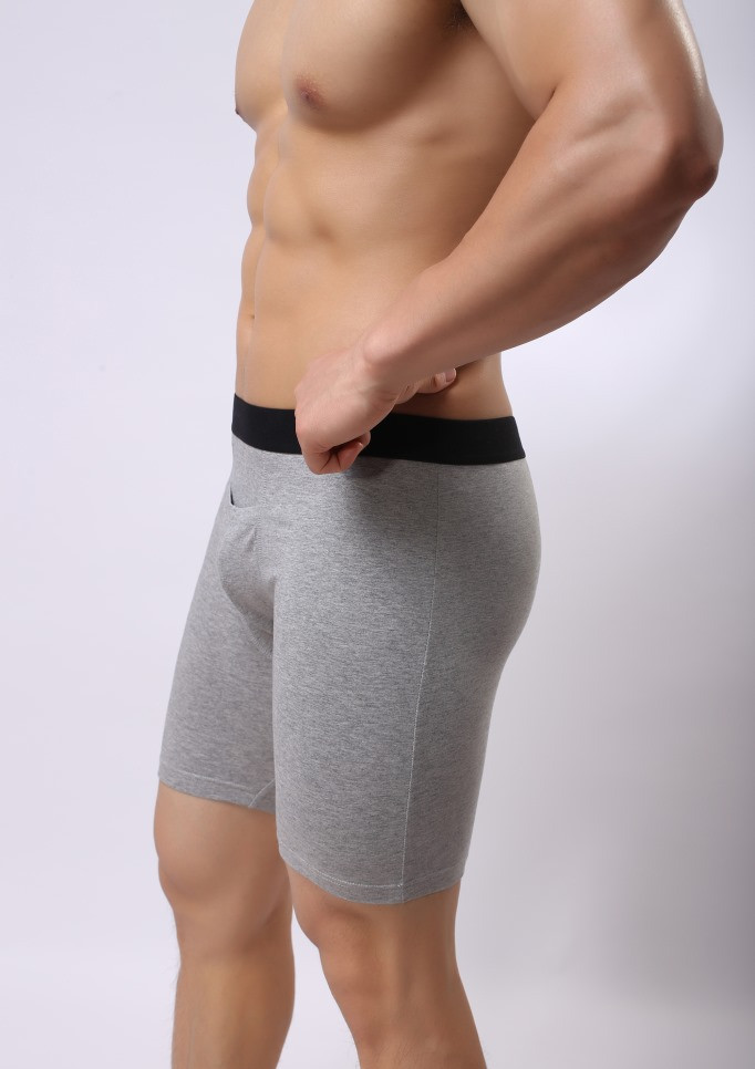 men‘s cotton sexy pro underwear  compression man boxers - 图1