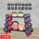 Dumbbell rack household double-layer professional kettlebell rack bracket support multi-functional small display room fitness equipment