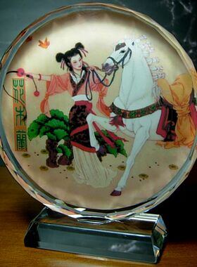 礼物人偶水晶摆件模型工艺品