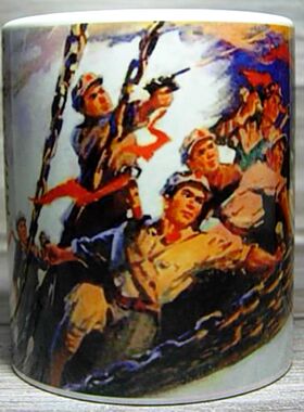 礼物红军茶杯摆件纪念品