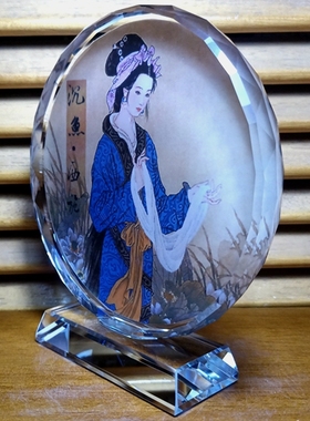 西施浣纱装饰品摆设纪念品礼物四大美女工艺品人偶模型装饰品摆件