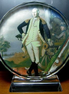 乔治华盛顿装饰品礼品收藏品摆件美国总统工艺品模型礼品水晶摆设