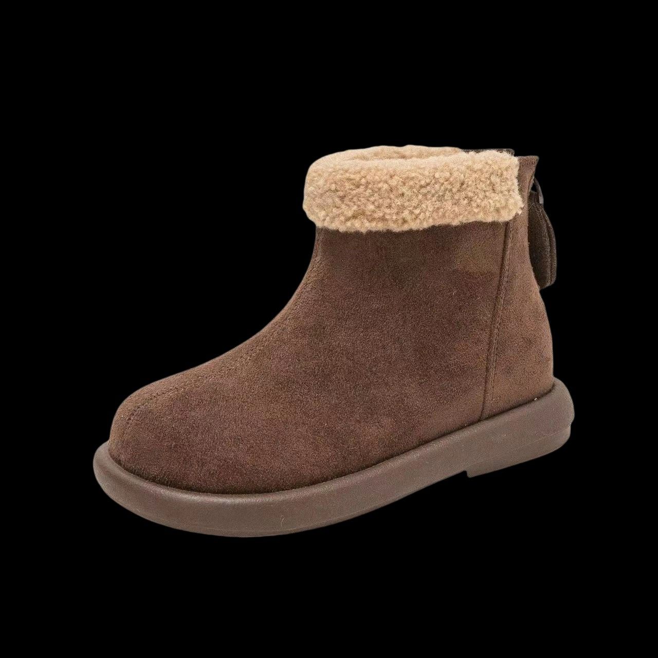 女童鞋雪地靴加绒2025新款冬季儿童鞋子冬款靴子加厚棉鞋女宝短靴,淘宝优惠券,粉丝福利购,淘宝优惠卷