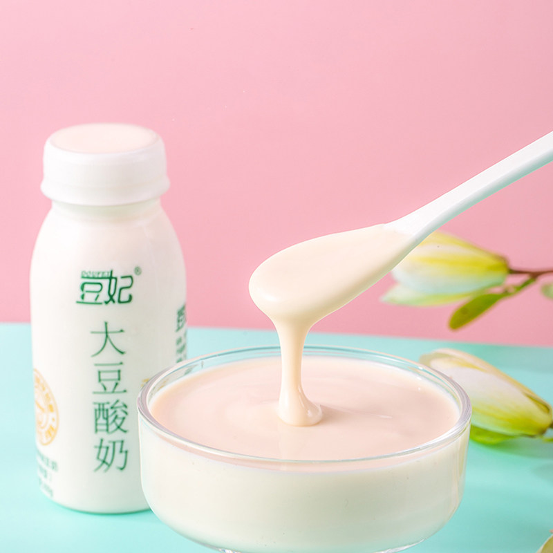 豆妃大豆酸奶素佛家无精原味植物基黑豆纯素薛三三发酵乳酸菌整箱,淘宝优惠券,粉丝福利购,淘宝优惠卷