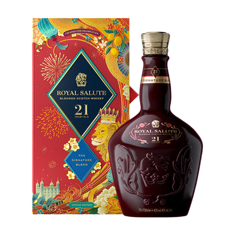 皇家礼炮21年Royal Salut苏格兰进口调和威士忌洋酒700ML - 图3