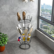 Creative Iron Art Airing Shoe Rack Outdoor Balcony Sitting Style Slippers Rack Floor Sunning Machine Multifunction Assembly Hanging Shoe Rack