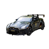 Nissan, warrior, гоночный автомобиль, модель автомобиля, реалистичная игрушечная машина со светомузыкой, масштаб 1:22