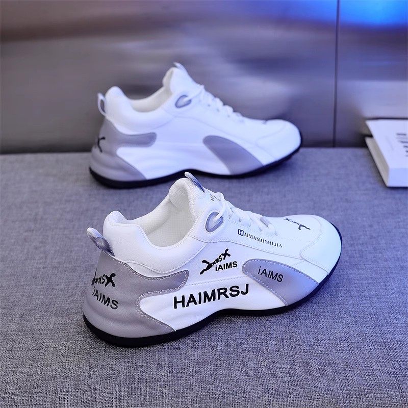 真皮防臭男女2025春秋夏季新款防滑老爹鞋皮蓬休闲运动男女增高鞋,淘宝优惠券,粉丝福利购,淘宝优惠卷