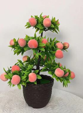 仿真植物金桔樱桃果树装饰花艺