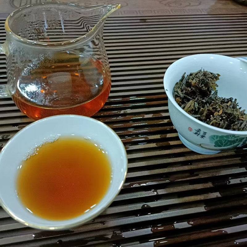 青砖茶 赵李桥茶厂2022年标准样2公斤川字牌内销款黑茶收藏级茶砖