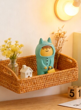 卡通人物树脂桌面工位装饰摆件