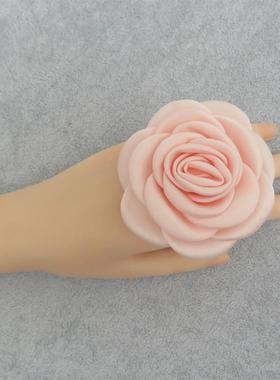 山茶花跳舞手指戒指高档女戒指