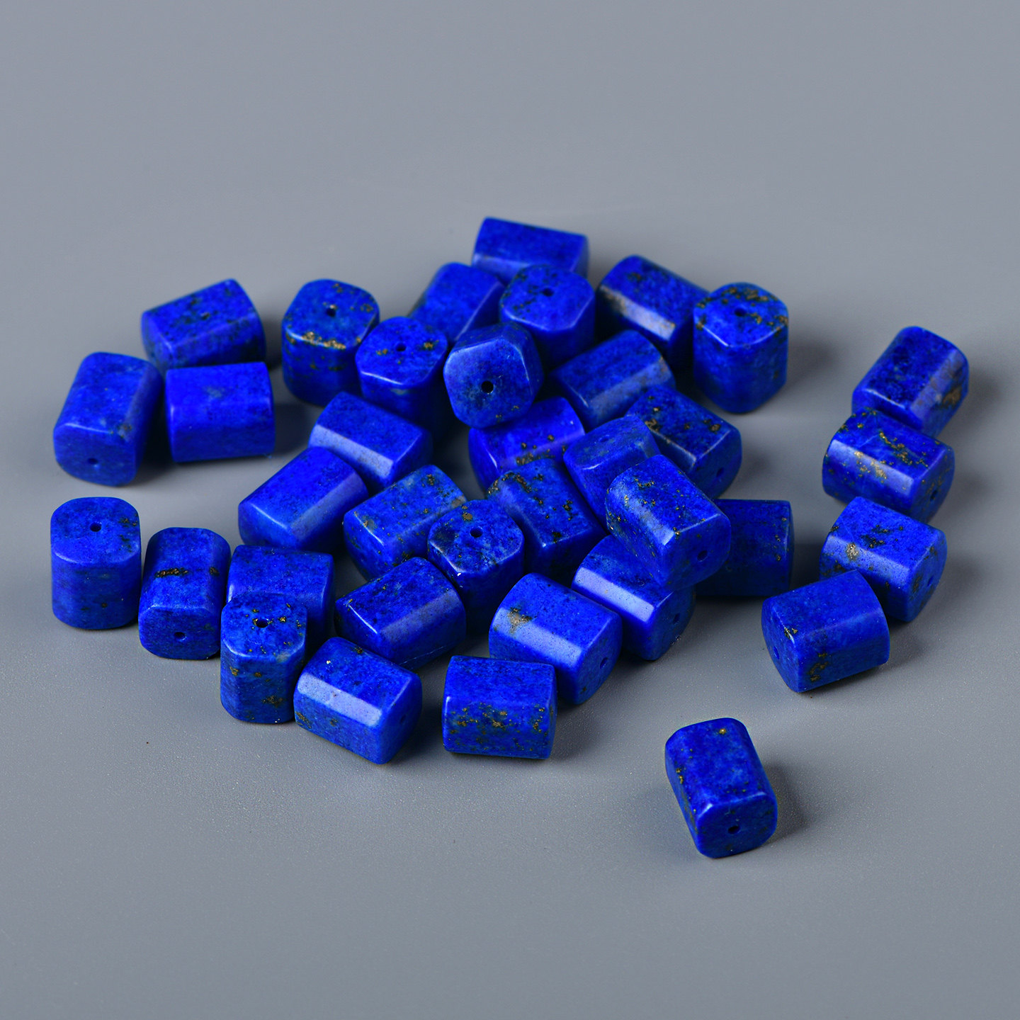 天然水晶老料青金石棱切面桶珠diy手工项链手串饰品配件材料串珠,淘宝优惠券,粉丝福利购,淘宝优惠卷