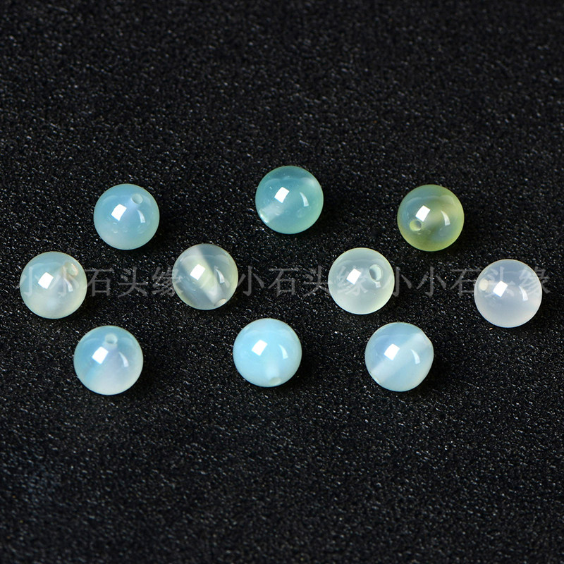 天然苹果玛瑙散珠子diy水晶手工饰品配件材料圆珠串珠单珠有孔珠,淘宝优惠券,粉丝福利购,淘宝优惠卷