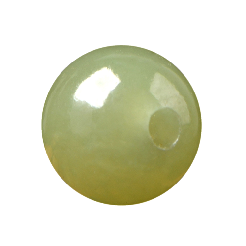 天然和田玉散珠子羊脂白晴水绿青白玉diy手工饰品配件手链材料 - 图3