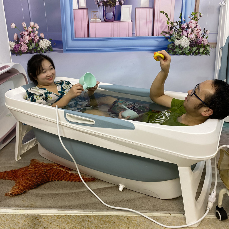高档折叠浴缸恒温安全泡澡桶成人浴桶家用洗澡桶浴盆加厚小沐浴桶,淘宝优惠券,粉丝福利购,淘宝优惠卷