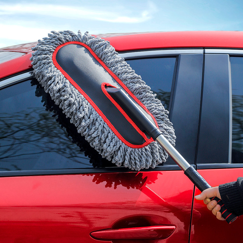 汽车扫雪除霜除尘掸子擦车神器扫灰尘拖把车用蜡拖除雪蜡不掉毛车,淘宝优惠券,粉丝福利购,淘宝优惠卷